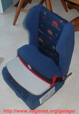 ISOFIX Seat Front view